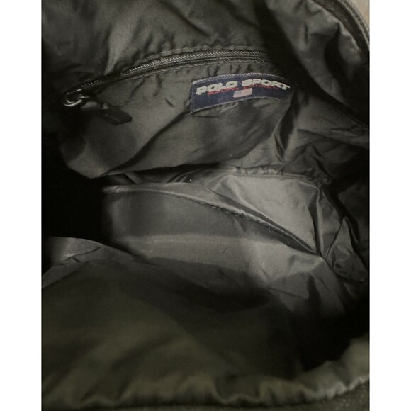 Vintage Polo Sport Ralph Lauren Denim Shoulder Crossbody Bag Adjustable Strap - Picture 13 of 14